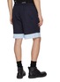 Back View - Click To Enlarge - LOEWE - Two Tone Drawstring Shorts