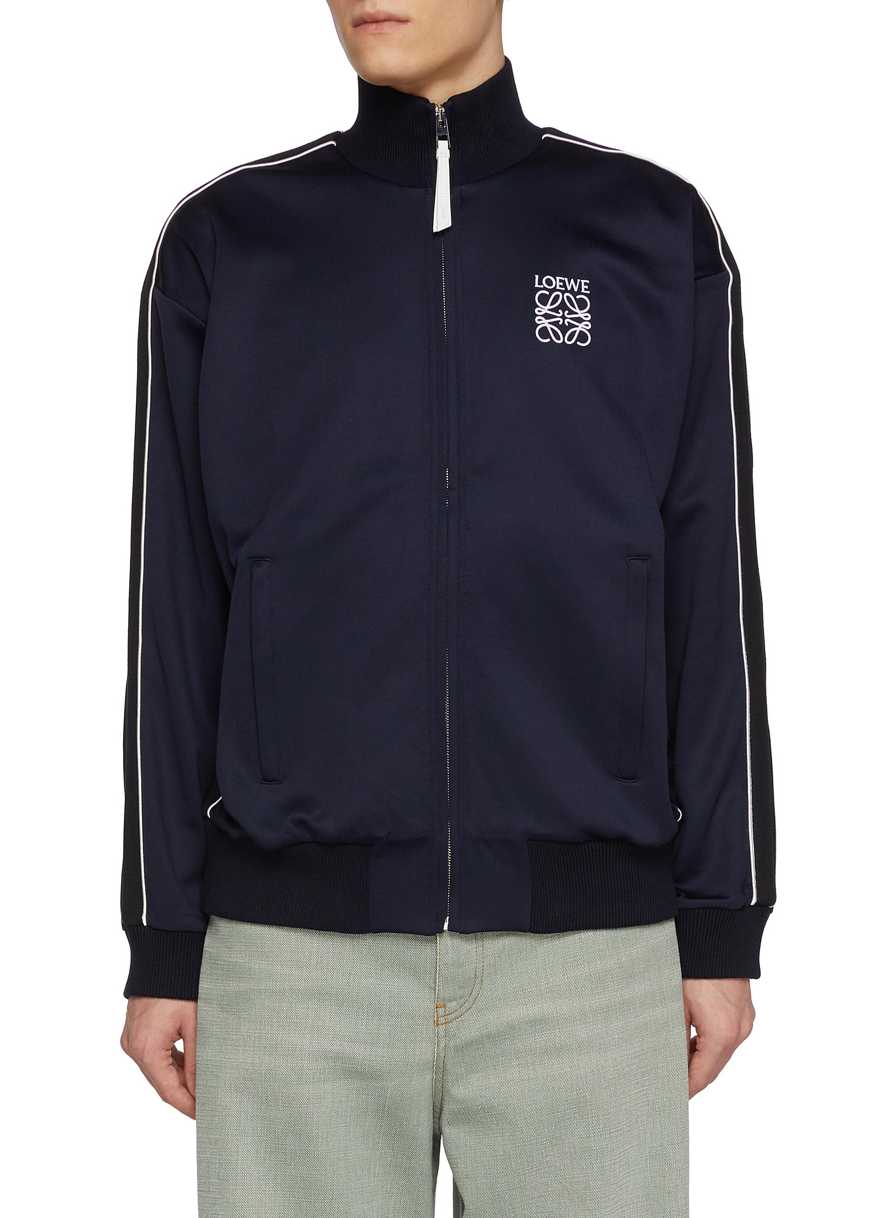 LOEWE | Anagram Embroidered Arm Stripe Track Jacket | Men
