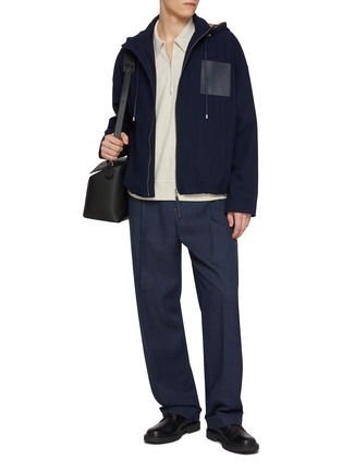 Figure View - Click To Enlarge - LOEWE - Anagram Pocket Hooded Jacket