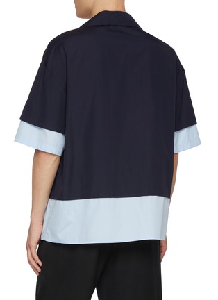 Back View - Click To Enlarge - LOEWE - Two Tone Shirt