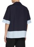 Back View - Click To Enlarge - LOEWE - Two Tone Shirt