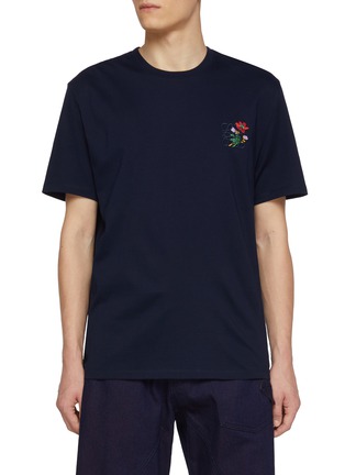 Main View - Click To Enlarge - LOEWE - Embroidered Flower T-Shirt