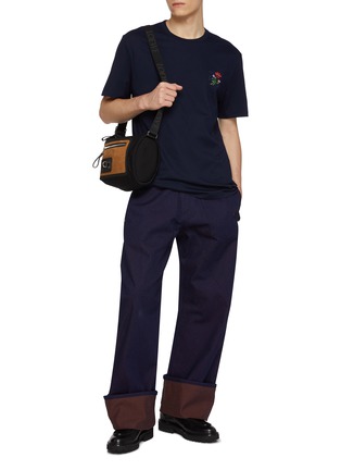 Figure View - Click To Enlarge - LOEWE - Embroidered Flower T-Shirt