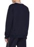 Back View - Click To Enlarge - LOEWE - Layered Varsity Cotton T-Shirt Sweatshirt
