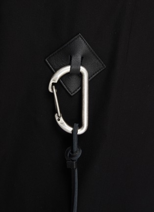  - LOEWE - Dropped Crotch Carabiner Clip Cotton Pants