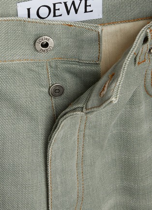  - LOEWE - Straight Leg Medium Wash Jeans