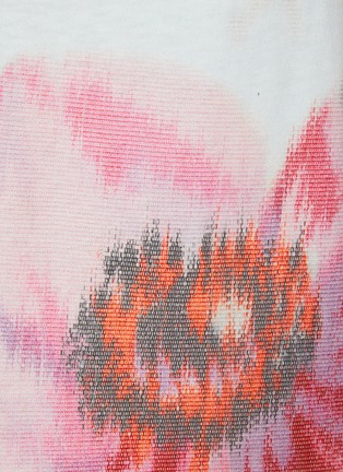  - LOEWE - Watercolour Flower Loose Fit Cotton T-shirt