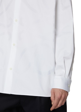  - LOEWE - Tonal Anagram Cotton Shirt