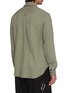 Back View - Click To Enlarge - LOEWE - Flap Pocket Pleated Back Shirt