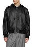 Main View - Click To Enlarge - LOEWE - Relaxed Hooded Leather Jacket