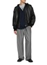 Figure View - Click To Enlarge - LOEWE - Relaxed Hooded Leather Jacket