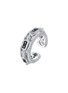 Main View - Click To Enlarge - DOSIS G6C - Awaken 18K White Gold Diamond Black Spinel Ring — HK 18.5