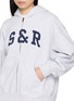  - SPORTY & RICH - Ivy Zipped Cotton Hoodie