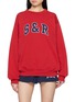 SPORTY & RICH Ivy Crewneck Cotton Sweatshirt