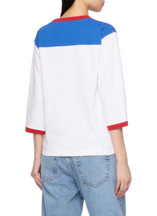 Back View - Click To Enlarge - SPORTY & RICH - Wellness 94 Cotton Top