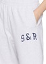  - SPORTY & RICH - Embroidered Cotton Sweatpants