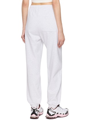Back View - Click To Enlarge - SPORTY & RICH - Embroidered Cotton Sweatpants