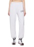 SPORTY & RICH Embroidered Cotton Sweatpants