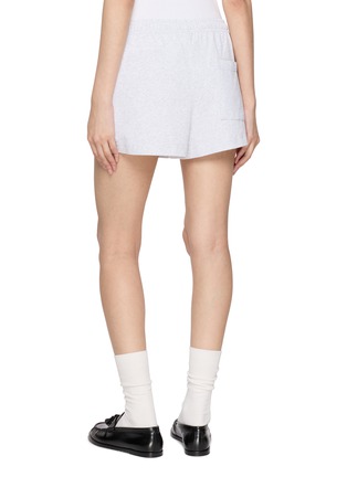 Back View - Click To Enlarge - SPORTY & RICH - Ivy Disco Cotton Shorts