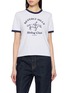 SPORTY & RICH Beverly Hills Riding Club Cotton Ringer T-Shirt