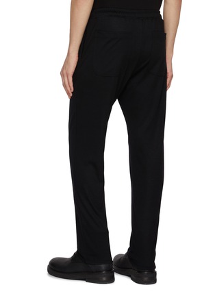 Back View - Click To Enlarge - ATTACHMENT - Slim Fit Wool Lounge Pants