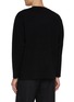 Back View - Click To Enlarge - ATTACHMENT - Double Faced Wool Knit Sweater