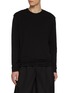 Main View - Click To Enlarge - ATTACHMENT - Long Sleeve Layered Cotton Top