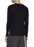 Back View - Click To Enlarge - ATTACHMENT - Long Sleeve Wool Jersey Top