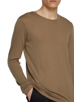  - ATTACHMENT - Long Sleeve Wool Jersey Top