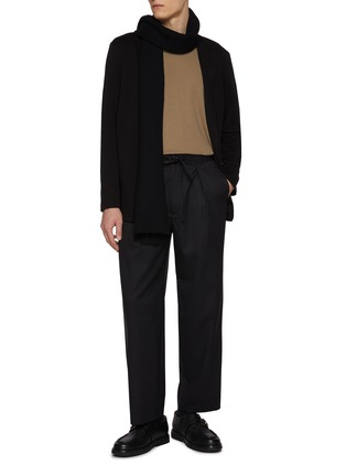 Figure View - Click To Enlarge - ATTACHMENT - Long Sleeve Wool Jersey Top