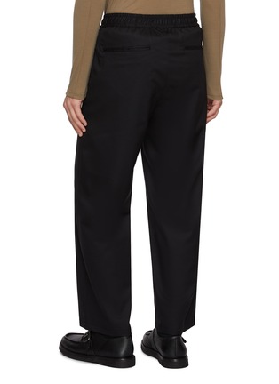 Back View - Click To Enlarge - ATTACHMENT - Elasticated Waist Flannel Easy Pants