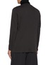 Back View - Click To Enlarge - ATTACHMENT - Collarless Double Faced Cotton Cardigan