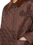  - SPORTY & RICH - Crest Embroidered Quilted Jacket