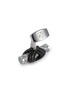 Detail View - Click To Enlarge - TATEOSSIAN - Carbon Infinity Talisman Palladium Alutex Enamel Plated Cufflinks