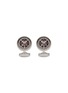Main View - Click To Enlarge - TATEOSSIAN - Compass Palladium Plated Enamel Cufflinks