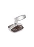 Detail View - Click To Enlarge - TATEOSSIAN - 35 Anniversary Rhodium Plated Sterling Silver Lepidocrocite Cufflinks