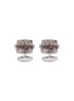 Main View - Click To Enlarge - TATEOSSIAN - 35 Anniversary Rhodium Plated Sterling Silver Lepidocrocite Cufflinks