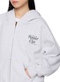  - SPORTY & RICH - New York Racquet Club Zip Up Cotton Hoodie