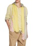 Figure View - Click To Enlarge - LANE'S - The New H Lace Panel Cashmere Silk Shawl