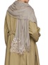 Figure View - Click To Enlarge - LANE'S - The New H Lace Panel Wool Shawl