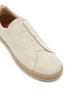 Detail View - Click To Enlarge - ERMENEGILDO ZEGNA - Linen Canvas Men's Sneakers