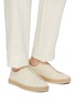 Figure View - Click To Enlarge - ERMENEGILDO ZEGNA - Linen Canvas Men's Sneakers