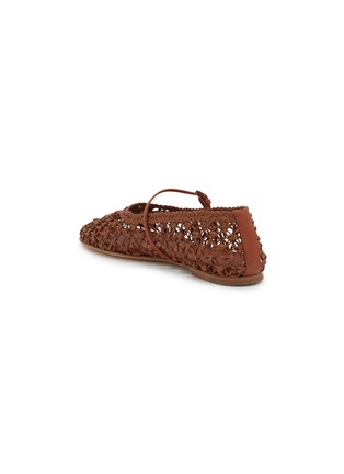  - DEAR FRANCES - Flat Balla Weave Leather Mary Jane