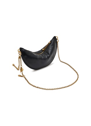 Detail View - Click To Enlarge - CHLOÉ - Mini Halfmoon Leather Shoulder Bag