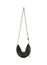 Main View - Click To Enlarge - CHLOÉ - Mini Halfmoon Leather Shoulder Bag
