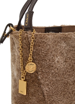  - CHLOÉ - Small Chloé Spin Shearling Tote Bag