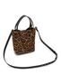 Detail View - Click To Enlarge - CHLOÉ - Small Chloé Spin Leopard Print Shearling Tote Bag