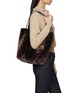 Front View - Click To Enlarge - CHLOÉ - Medium Chloé Spin Shearling Tote Bag