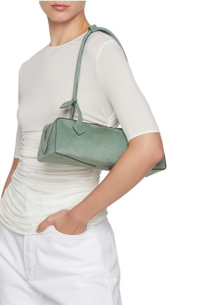 ALAÏA | Medium Le Teckel Leather Shoulder Bag