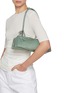 Figure View - Click To Enlarge - ALAÏA - Medium Le Teckel Leather Shoulder Bag